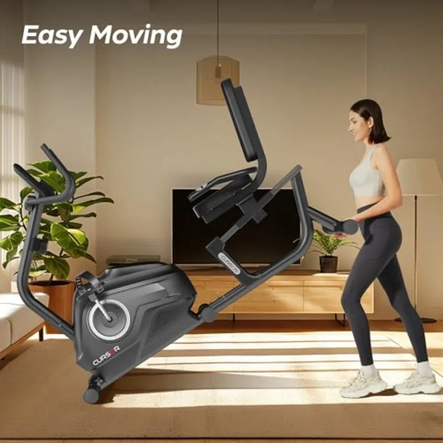 Recumbent Exercise Bike for Home Gym with 16 Level Magnetic Resistance