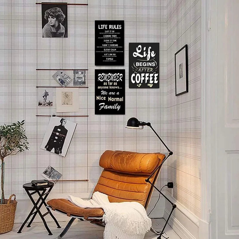 Retro Tin Sign Merry Christmas Trees Metal Sign Wall Art Plaque Poster for Home Bar Pub 8 X 12 INCH Picture3