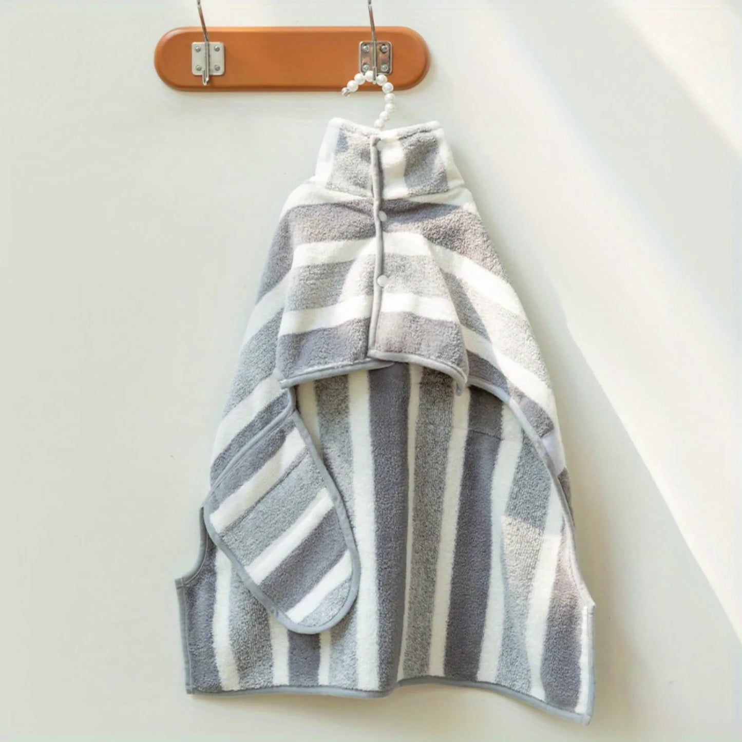 Large Dog Bathrobe Super Absorbent Quick Dry Pet Towel For All Breeds