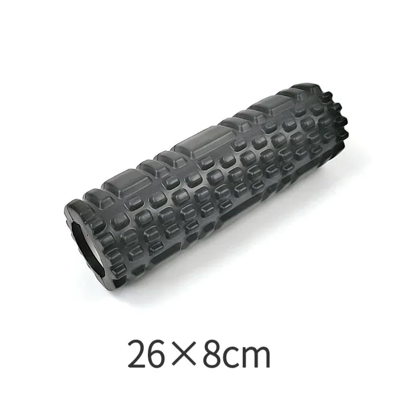 Foam Massage Roller Hollow Yoga Column 26x8cm For Muscle Recovery Physiotherapy