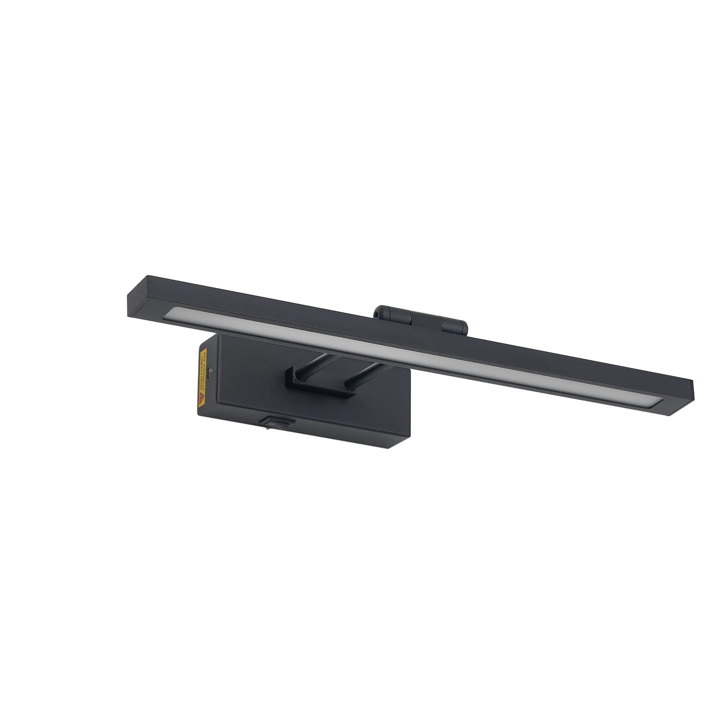 Rechargeable Picture Light With Remote Dimmable LED Black Art Light For Artwork