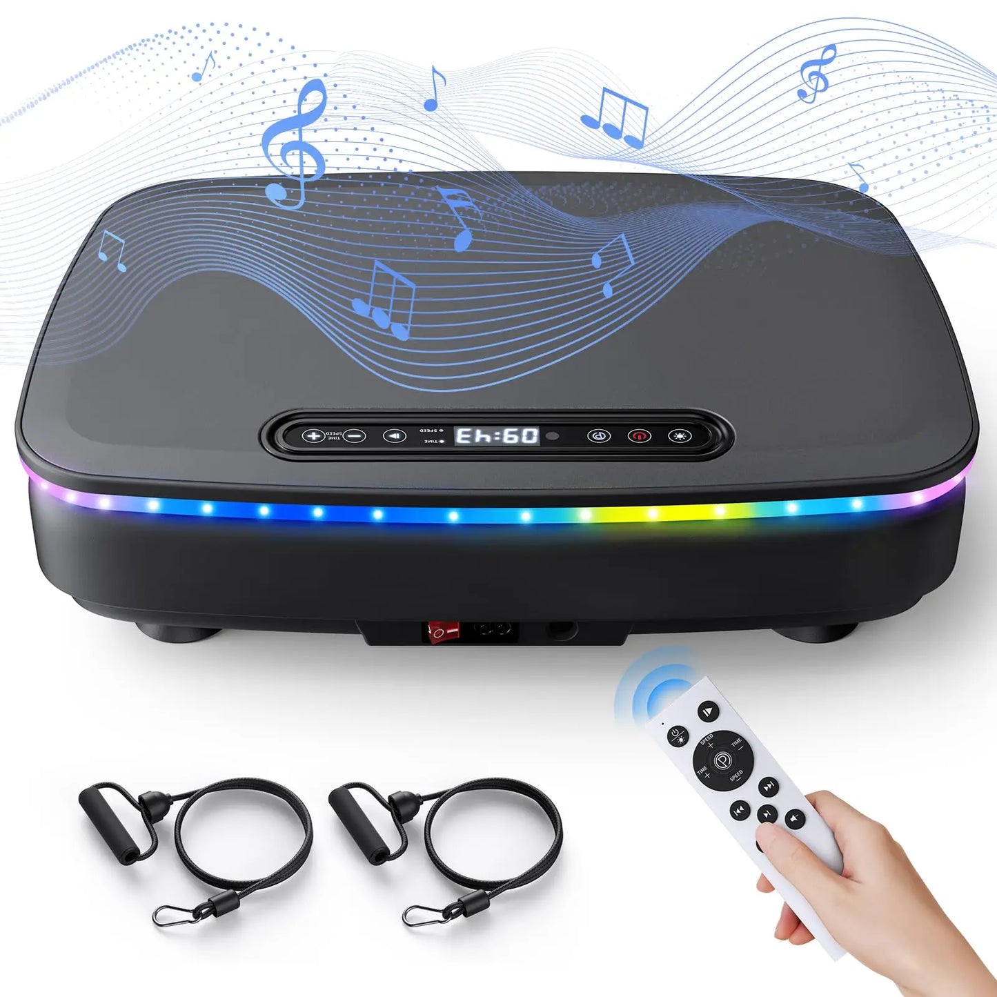 Merach Vibration Plate Exercise Machine Whole Body Workout Lymphatic Drainage