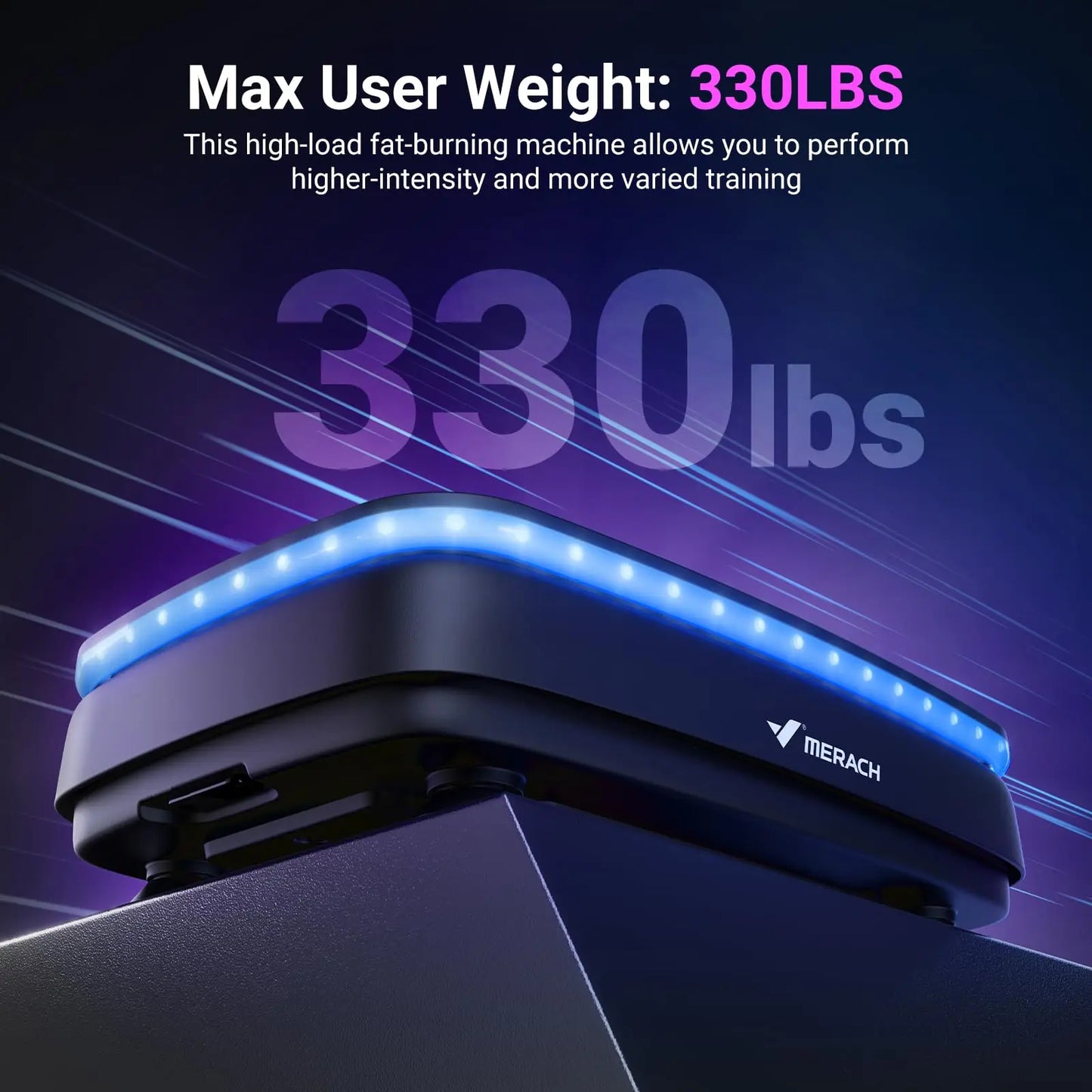 Merach Vibration Plate Exercise Machine Whole Body Workout Lymphatic Drainage