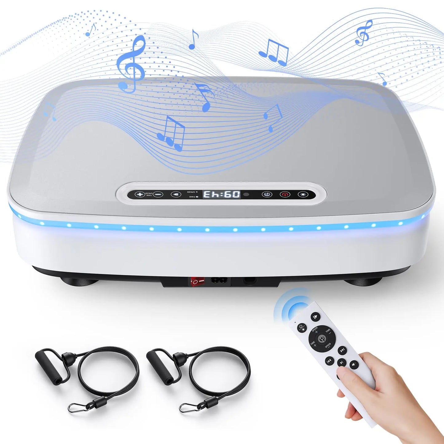 Merach Vibration Plate Exercise Machine Whole Body Workout Lymphatic Drainage