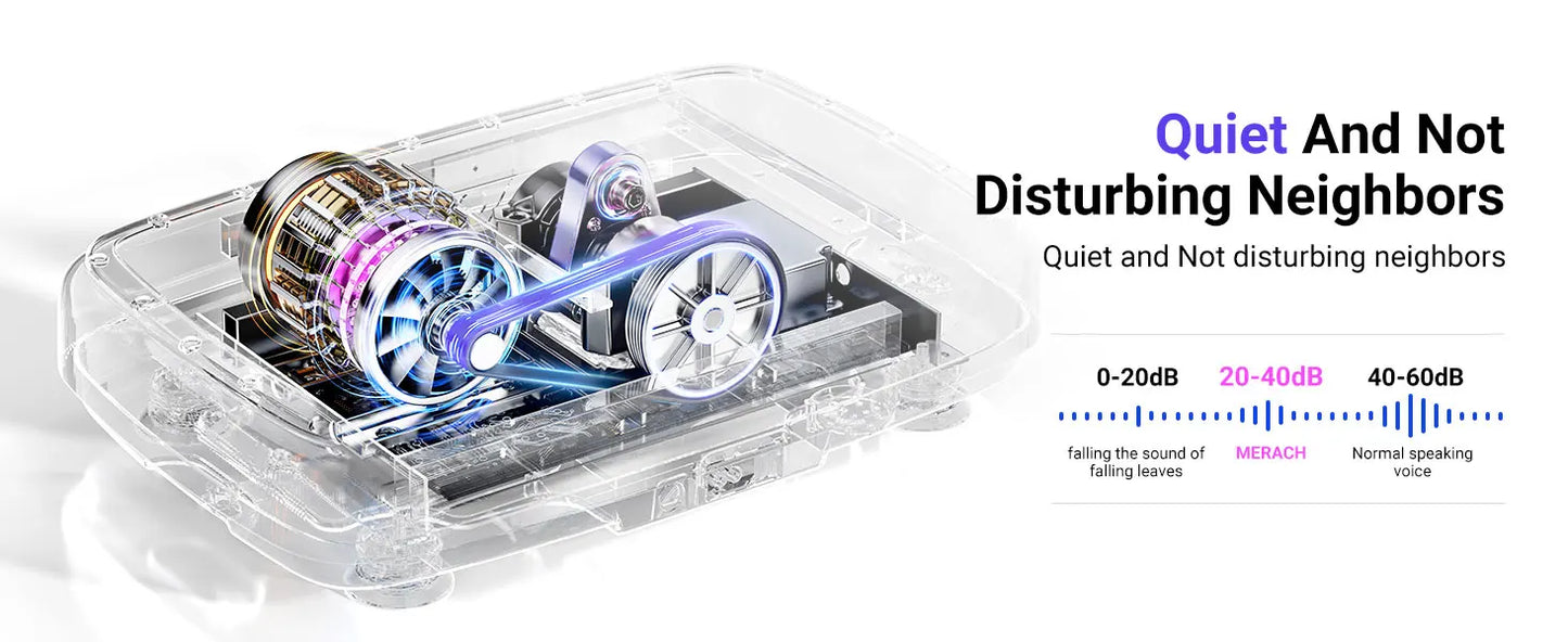 Merach Vibration Plate Exercise Machine Whole Body Workout Lymphatic Drainage