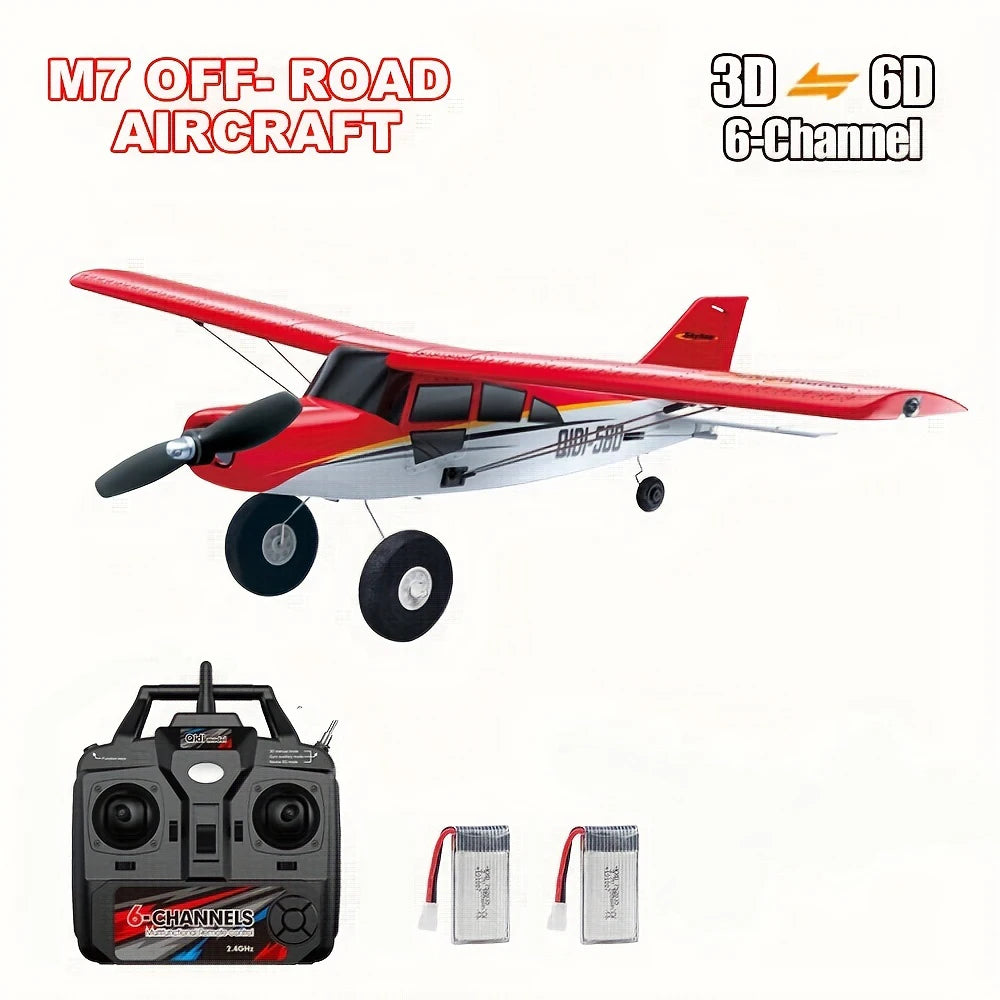 Qidi560 Off Road RC Plane M7 4CH Brushless Fixed Wing Aircraft EPP Foam Toys