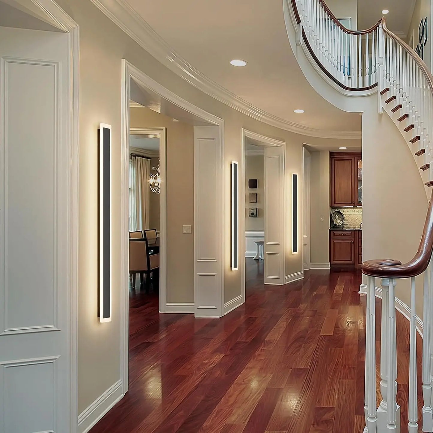 Long LED Waterproof IP65 Outdoor Wall Lamp Modern Sconce Light Garden Porch