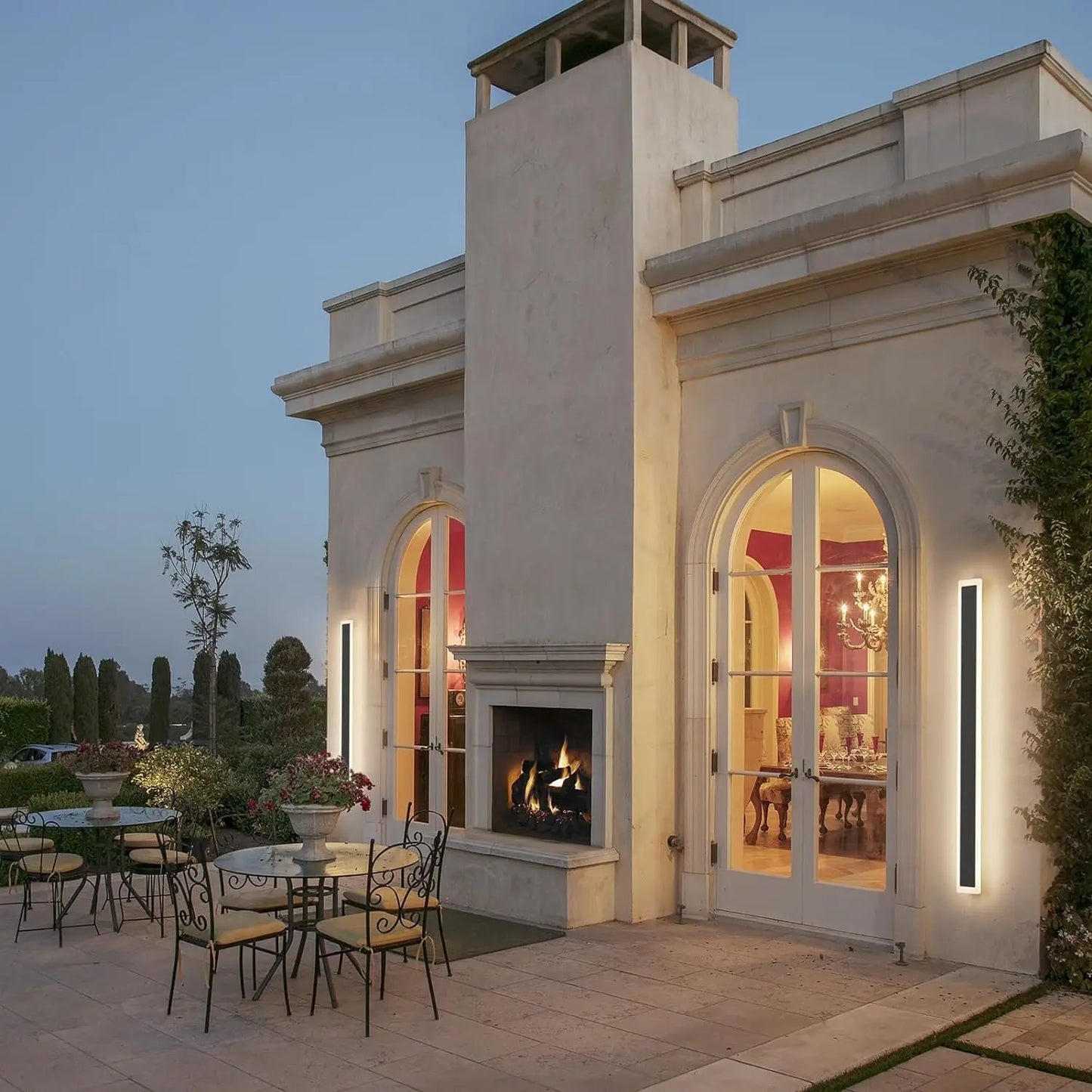 Long LED Waterproof IP65 Outdoor Wall Lamp Modern Sconce Light Garden Porch