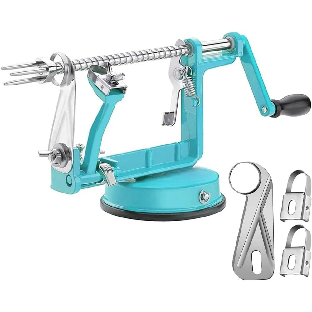 Apple Peeler Alloy Handle With Stainless Steel Blade Removable Coring Blade