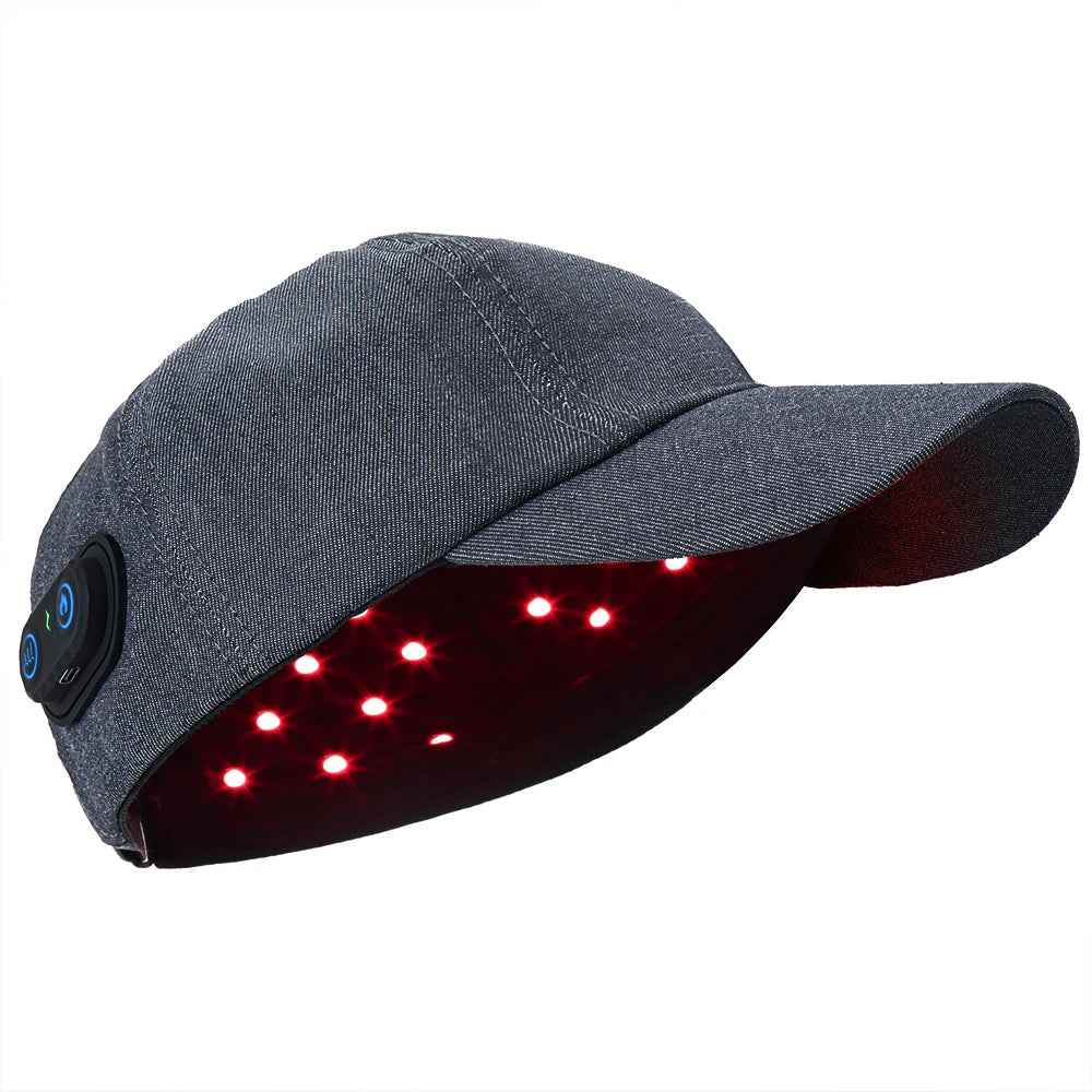 Infrared Hair Growth Cap 660nm And 850nm Red Light Therapy For Hair Loss