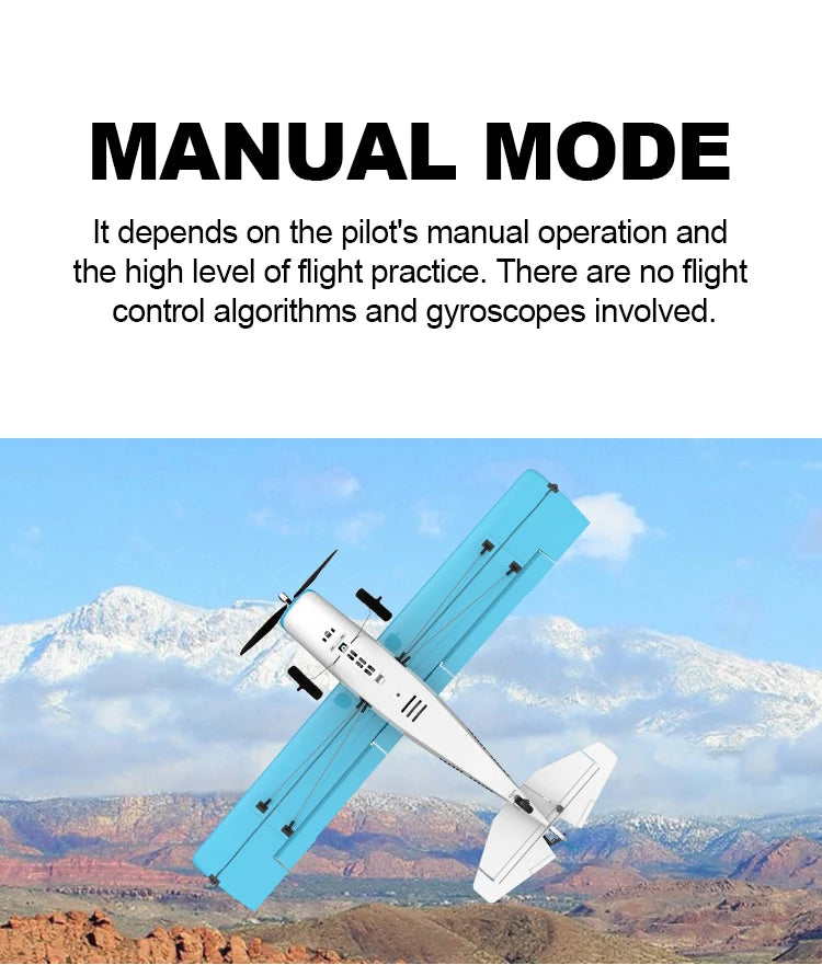 Qidi560 Off Road RC Plane M7 4CH Brushless Fixed Wing Aircraft EPP Foam Toys