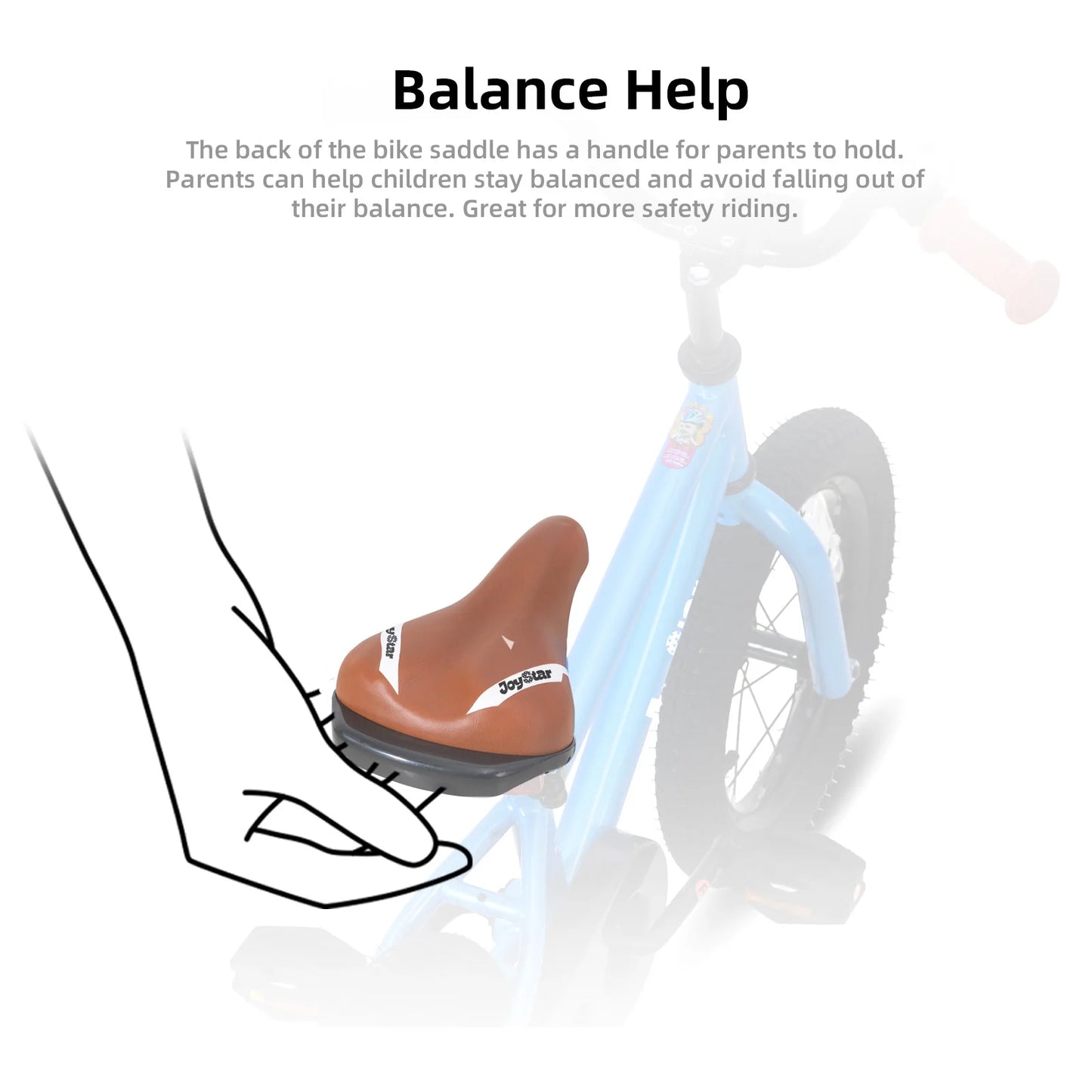 Joystar Kids Bike 12 To 16 Inch BMX Style With Training Wheels