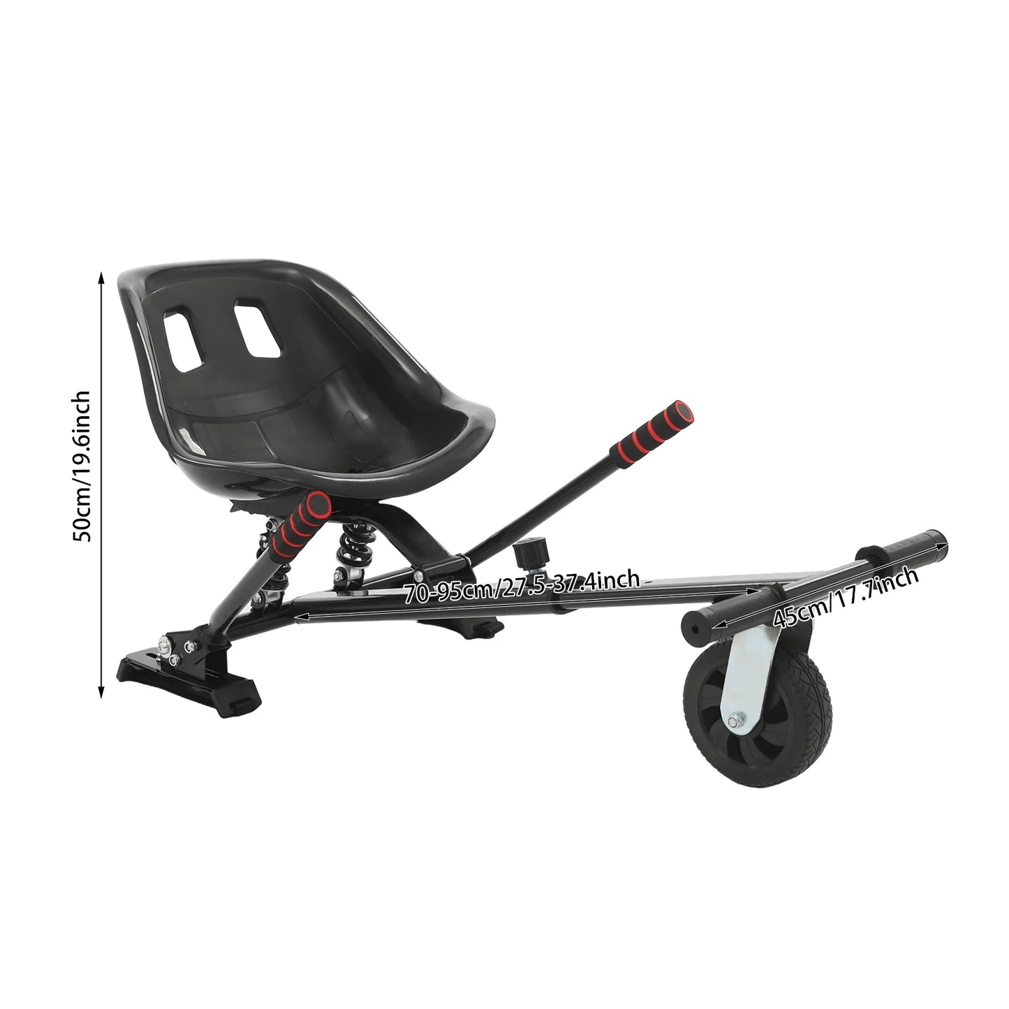 Hoverboard Seat Attachment Balancing Scooter Seat Attachment, Adjustable Hoverboard Seat Attachment