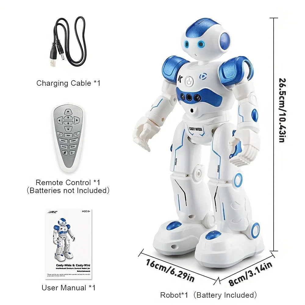 Remote Controlled R2 Robot With Gesture Sensing Remote And Obstacle Avoidance