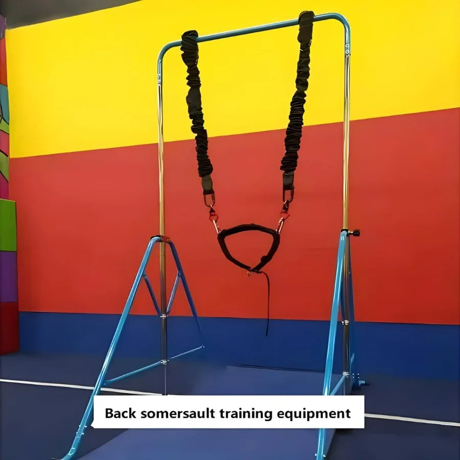 Back Somersault Bungee Trainer for Gymnastics and Taekwondo Martial Arts