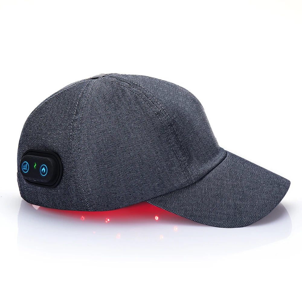 Infrared Hair Growth Cap 660nm And 850nm Red Light Therapy For Hair Loss