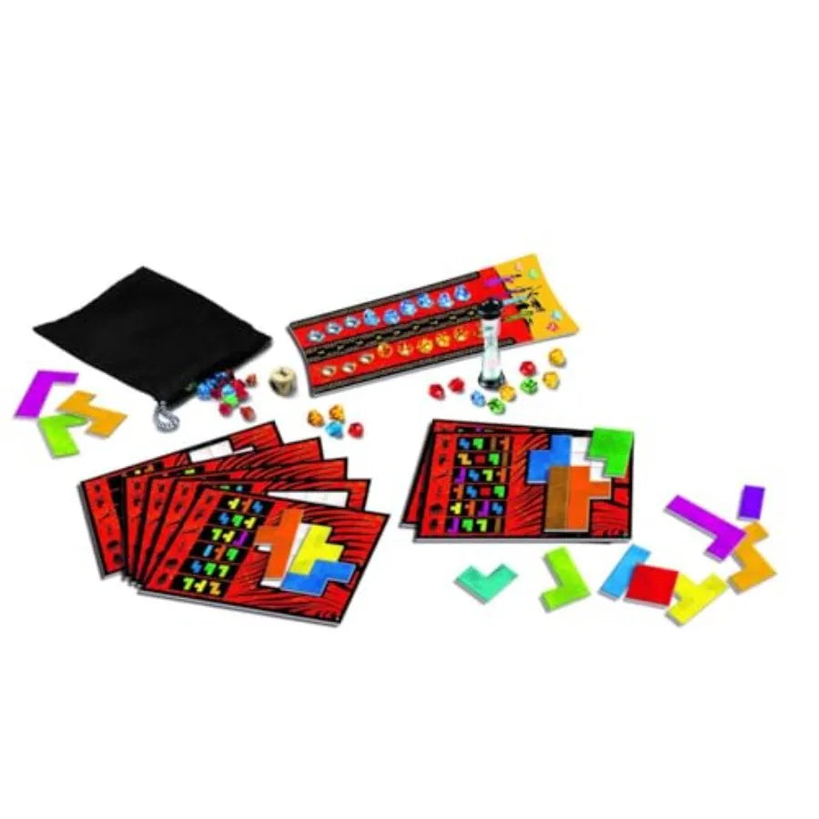 XMSJ High Speed Puzzle Game for Family Fun Travel and Educational Play