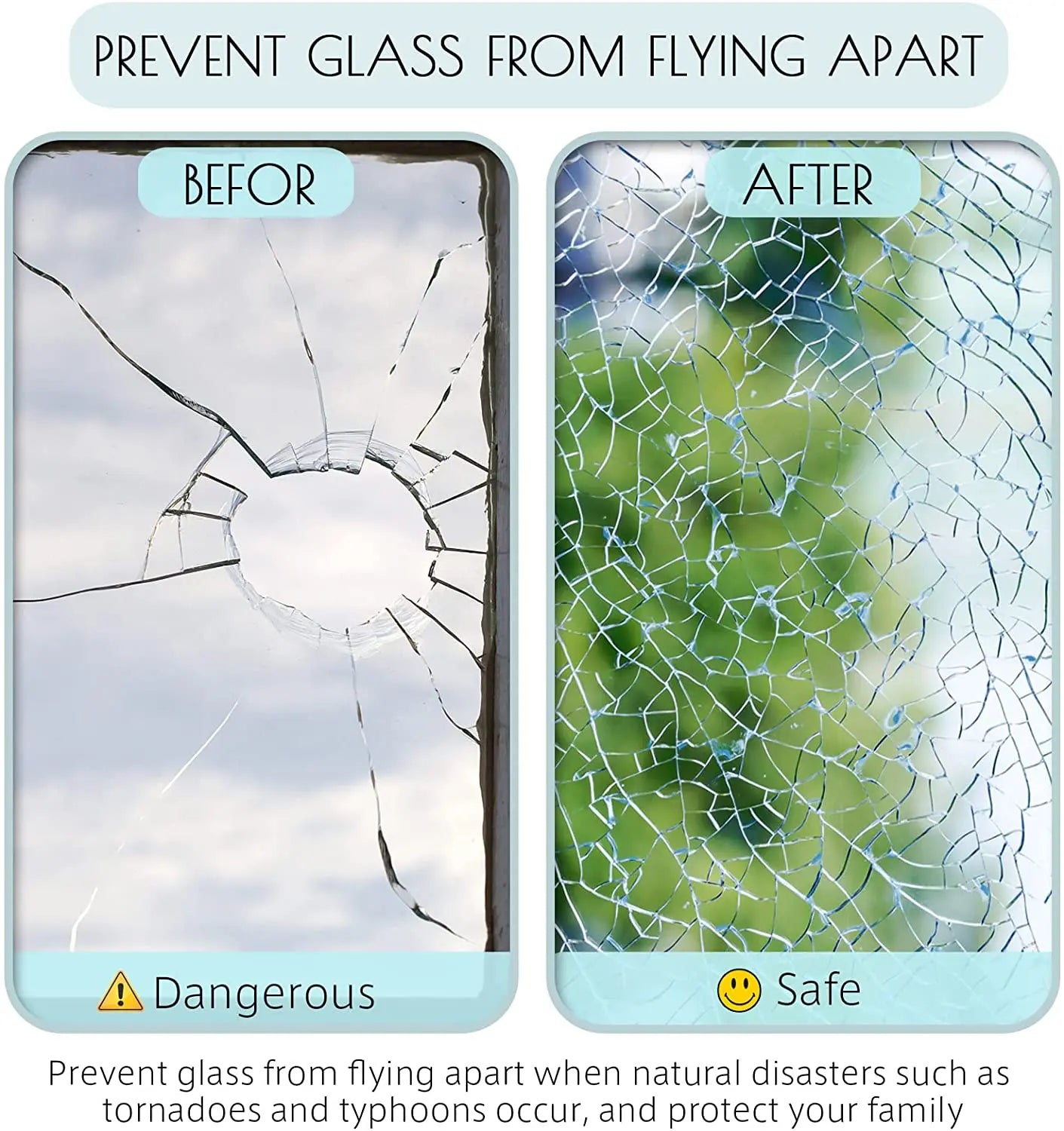 AFDB One Way Window Film Mirror Effect Tint For Home Office Heat Control