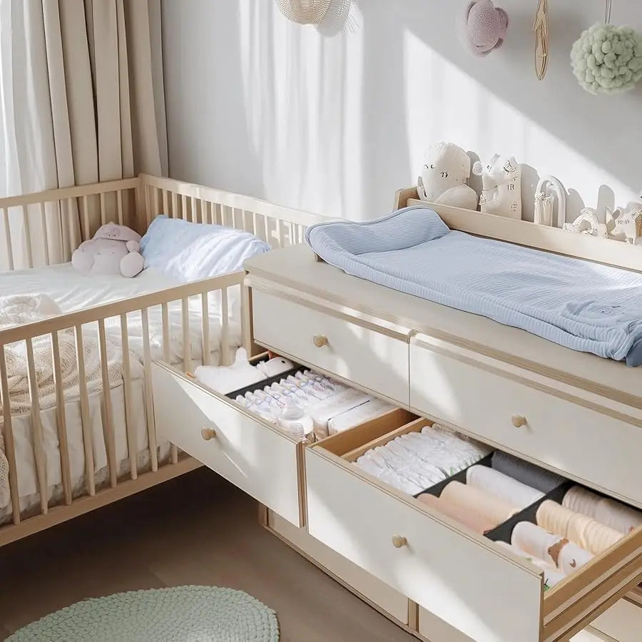 10 Pack Drawer Organizers For Dresser Baby Clothes Underwear And Socks Foldable