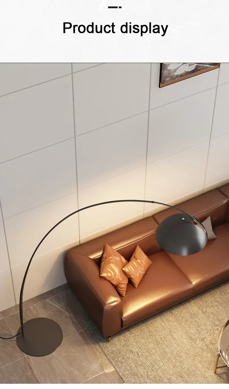 Fishing Lamp Floor Lamp Living Room Sofa  Modern Minimalist Nordic Creative Bedroom Bedside Design Sense Vertical Table Lamp