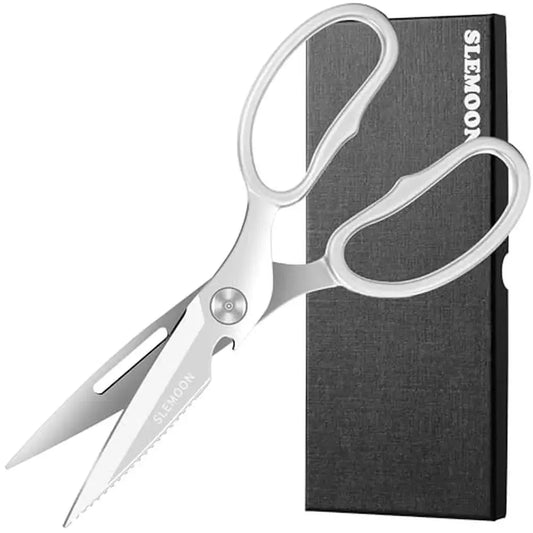 Heavy Duty Poultry Shears 3Cr14 Stainless Steel Sharp Blades Ergonomic Grip