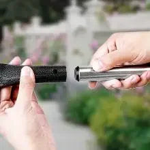 Dog Poop Scoop With Long Handle Stainless Steel Tray And Rake For Medium Dogs