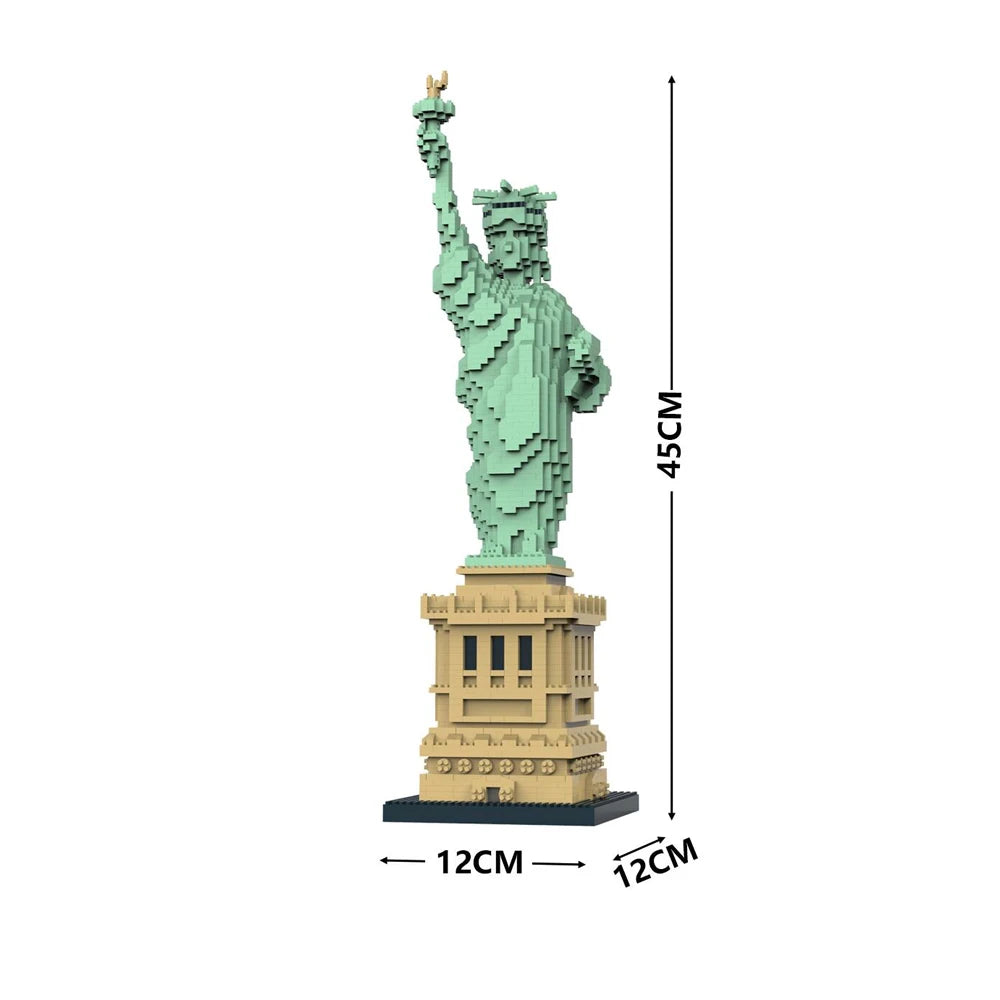 Eiffel Tower Micro Mini Building Blocks Toy For Office Decor Gift