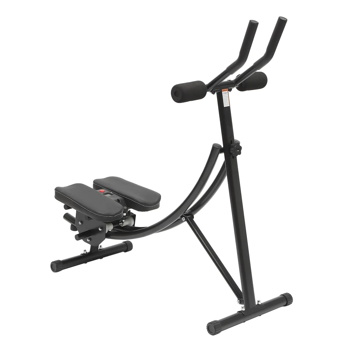 Foldable Ab Machine With 0 To 180 Degree Rotation LED Display Home Gym