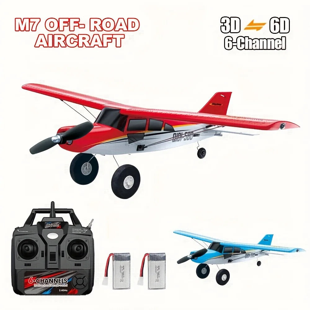 Qidi560 Off Road RC Plane M7 4CH Brushless Fixed Wing Aircraft EPP Foam Toys