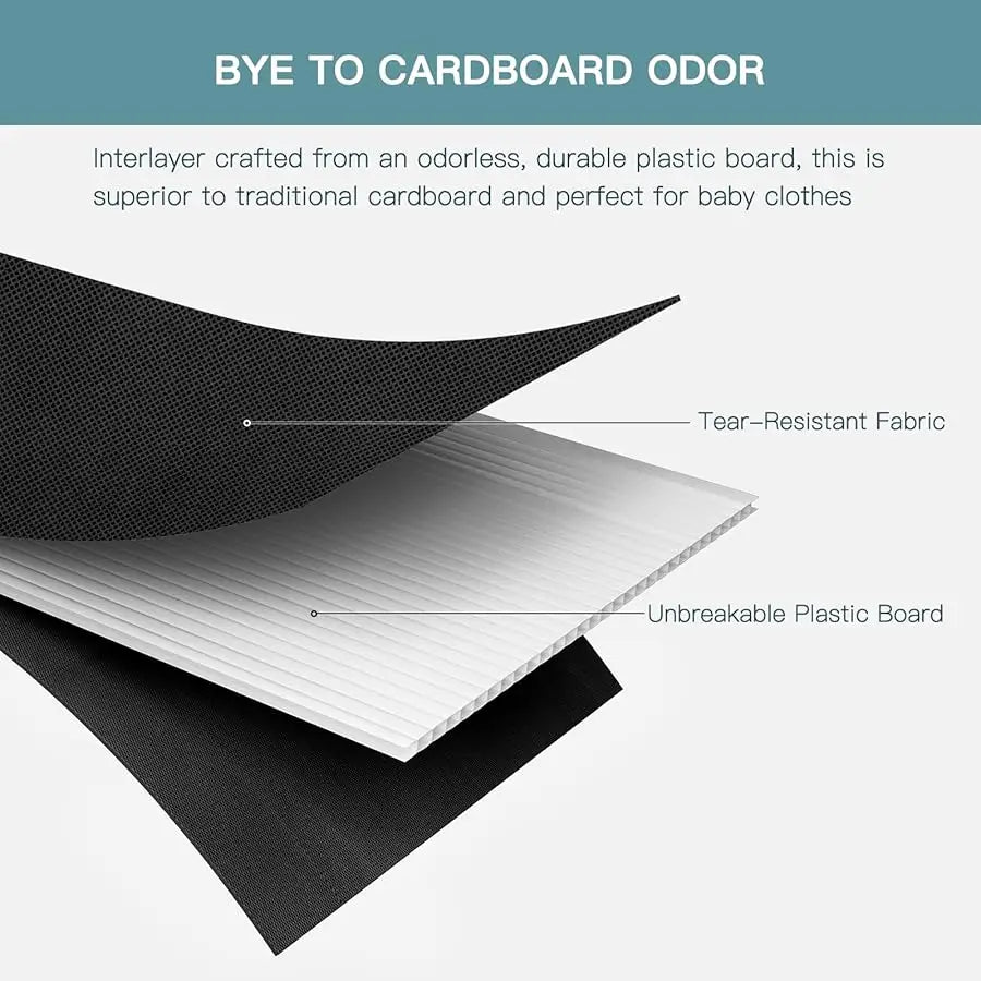 10 Pack Drawer Organizers For Dresser Baby Clothes Underwear And Socks Foldable