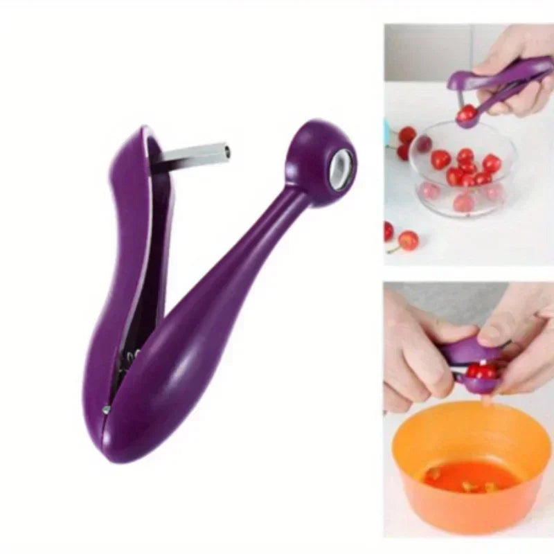 3pcs Brand new cherry fruit kitchen pit remover olive pit pit tool seed tool fruit and vegetable tool cherry pit remover