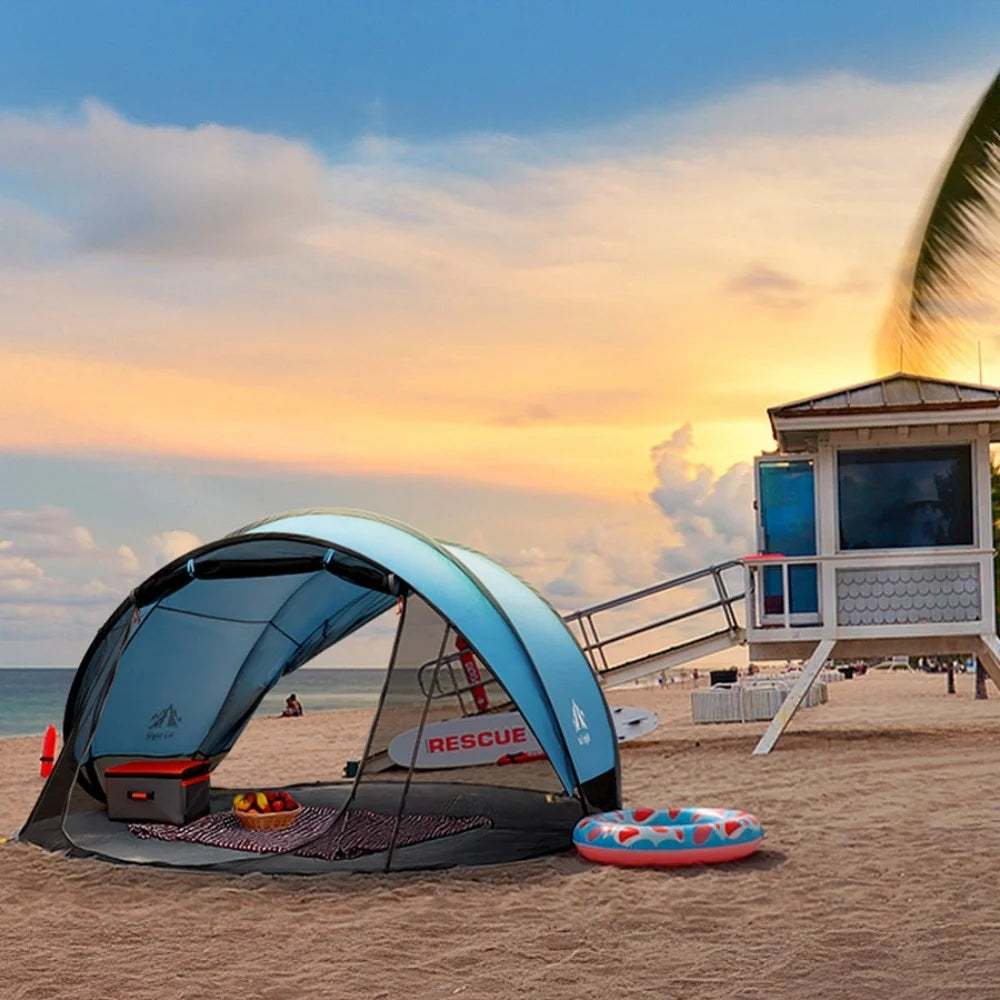 Pop Up Canopy Tent Sun Shade Shelter For 2 to 4 Persons Beach Outdoor