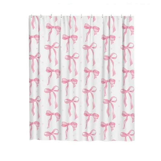 Water Repellent Shower Curtain With Reinforced Grommets For Mildew Protection