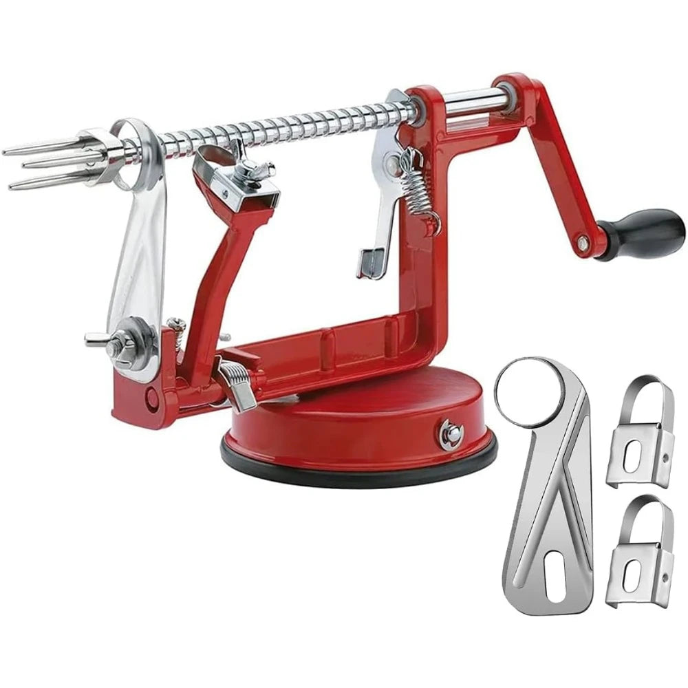 Apple Peeler Alloy Handle With Stainless Steel Blade Removable Coring Blade