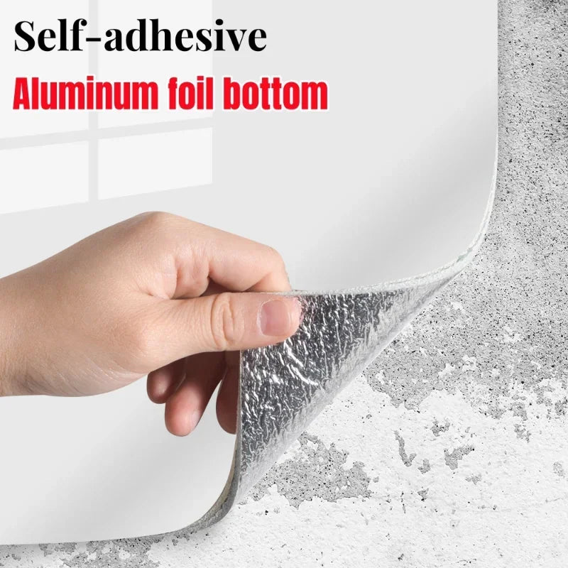 Marble Peel And Stick Wallpaper Self Adhesive Waterproof Tile Look Wall Decor