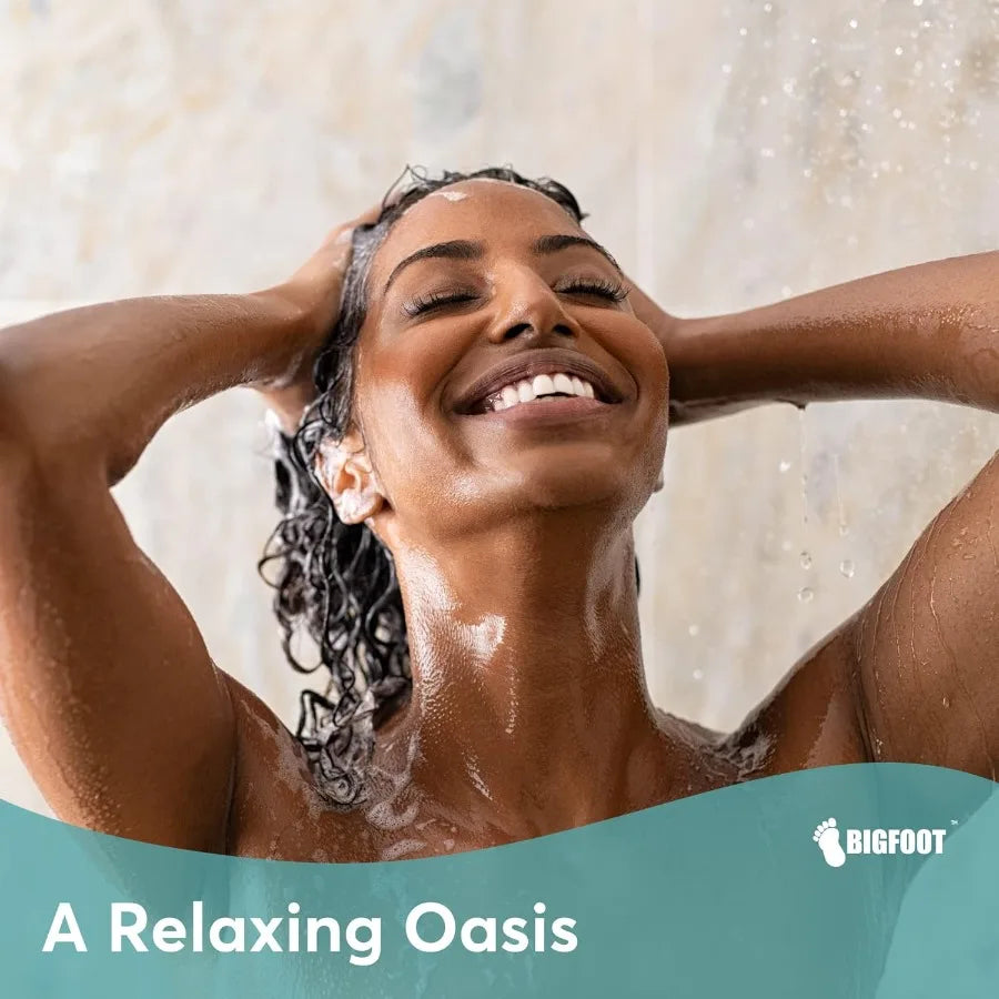 OdorFree 72 x 72 PEVA Premium Shower Curtain Liner with Rustproof Metal Grommets and 3 Magnetic Weights for Standard Showers Id