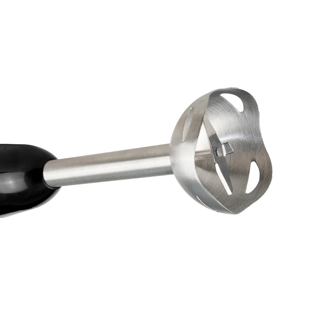 500W 4-in-1 Immersion Blender with Attachments Food Chopper Whisk Beaker 2 Speeds Splash Control Kitchen Tool