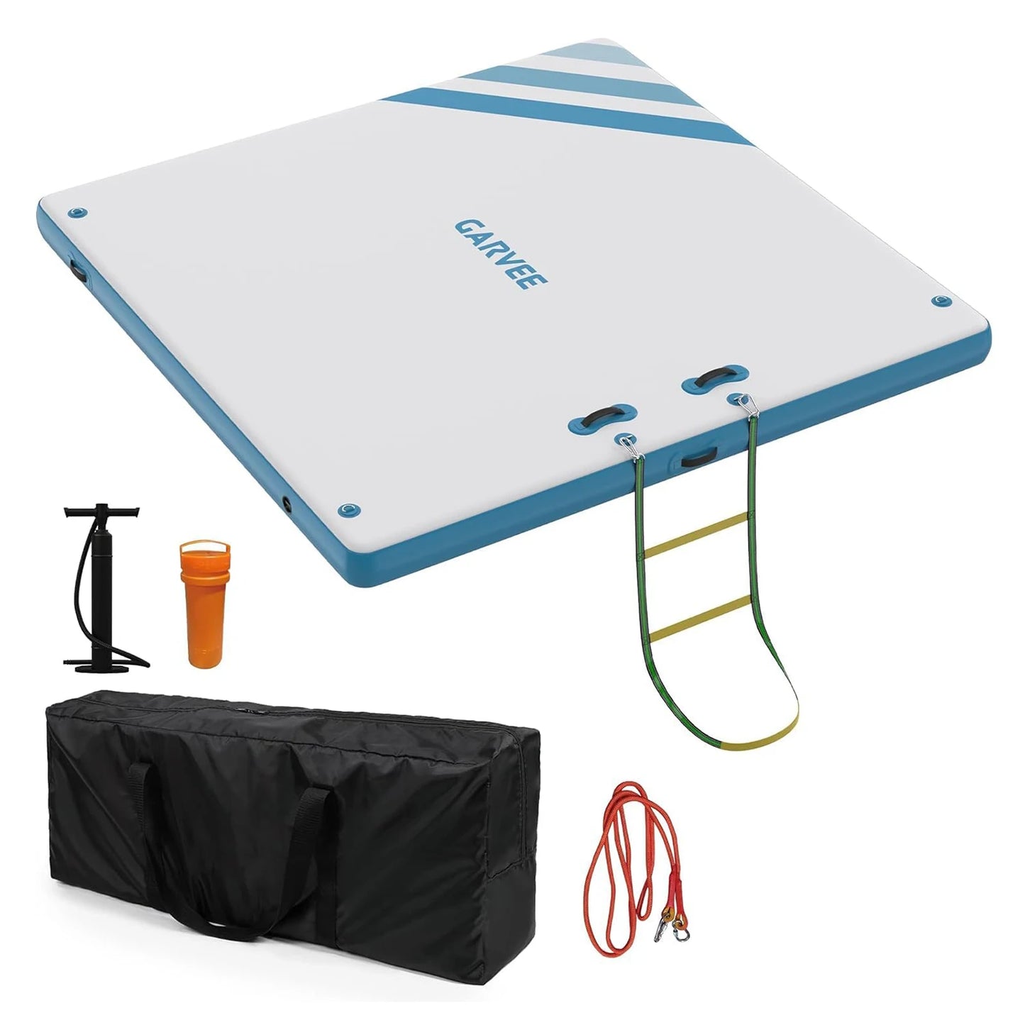 Inflatable Floating Dock Swim Platform for Lakes and Beaches Adults