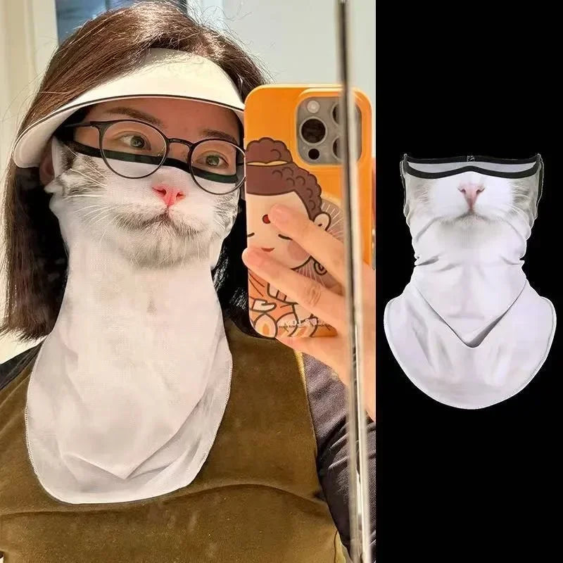 Motorcycle Face Mask Moto Helmet Bandana Hood Ski Neck Full Face Mask Windproof Dustproof Face Shield Men's Biker Mask