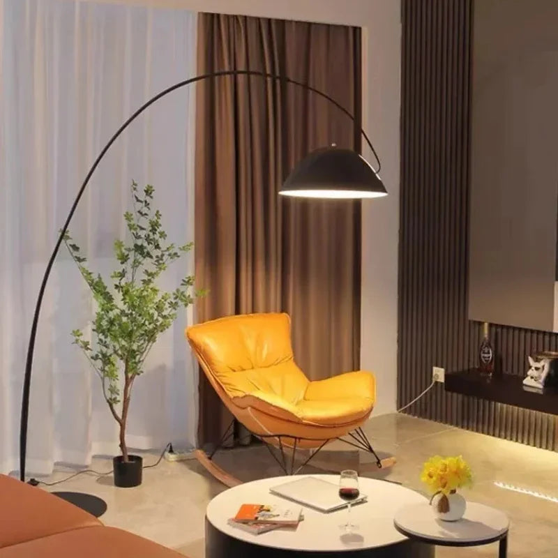 Fishing Lamp Floor Lamp Living Room Sofa  Modern Minimalist Nordic Creative Bedroom Bedside Design Sense Vertical Table Lamp