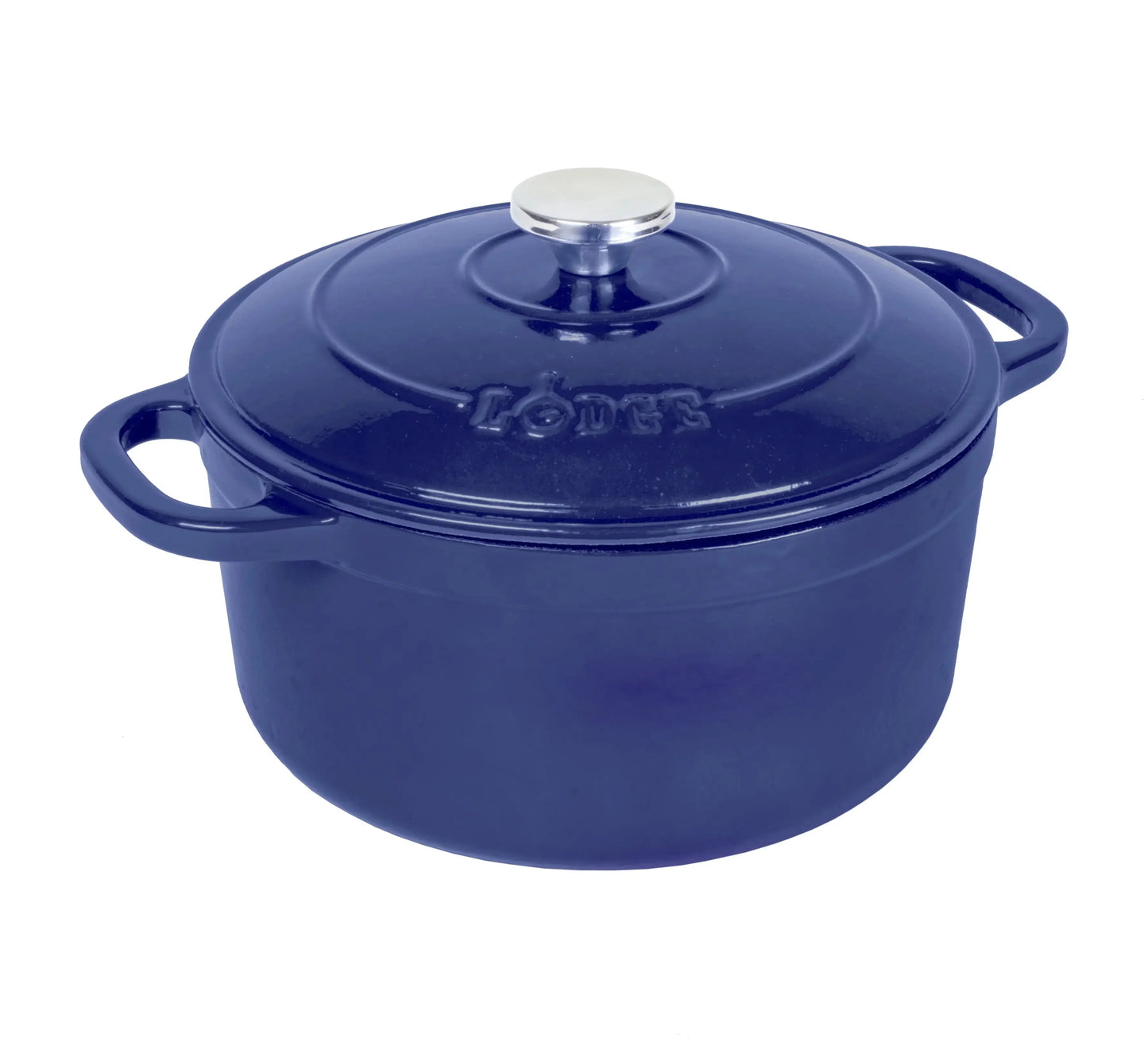 Lodge 5.5 Qt Red Enameled Cast Iron Dutch Oven Nonstick Cookware