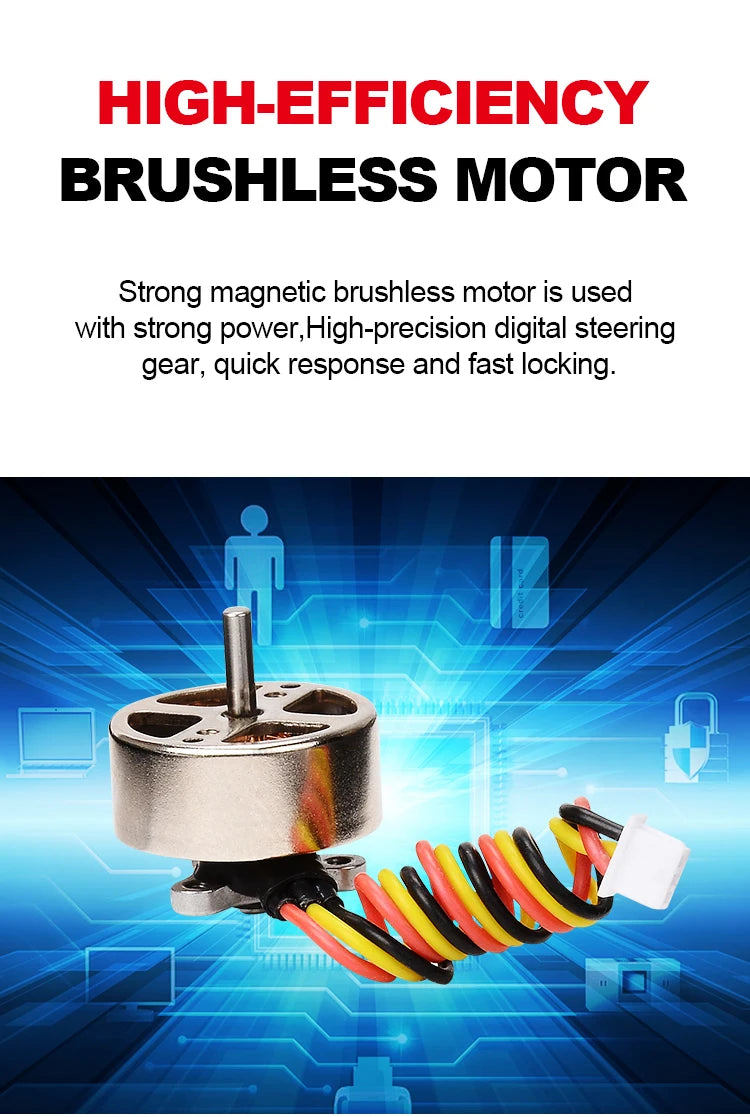 Qidi560 Off Road RC Plane M7 4CH Brushless Fixed Wing Aircraft EPP Foam Toys