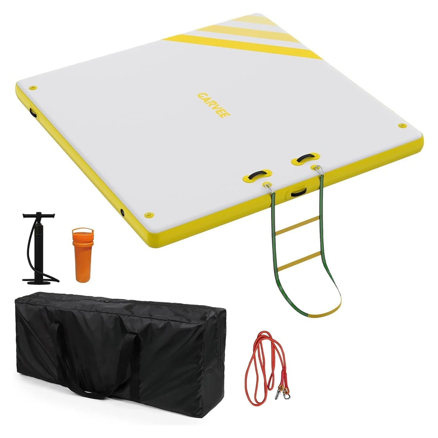 Inflatable Floating Dock Swim Platform for Lakes and Beaches Adults