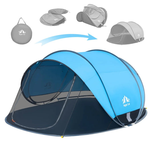 Large Sun Shade Shelter Pop up Canopy Tent for 2-4 Persons Beach Picnic Sport Activities Outdoor Sun Protection Umbrella