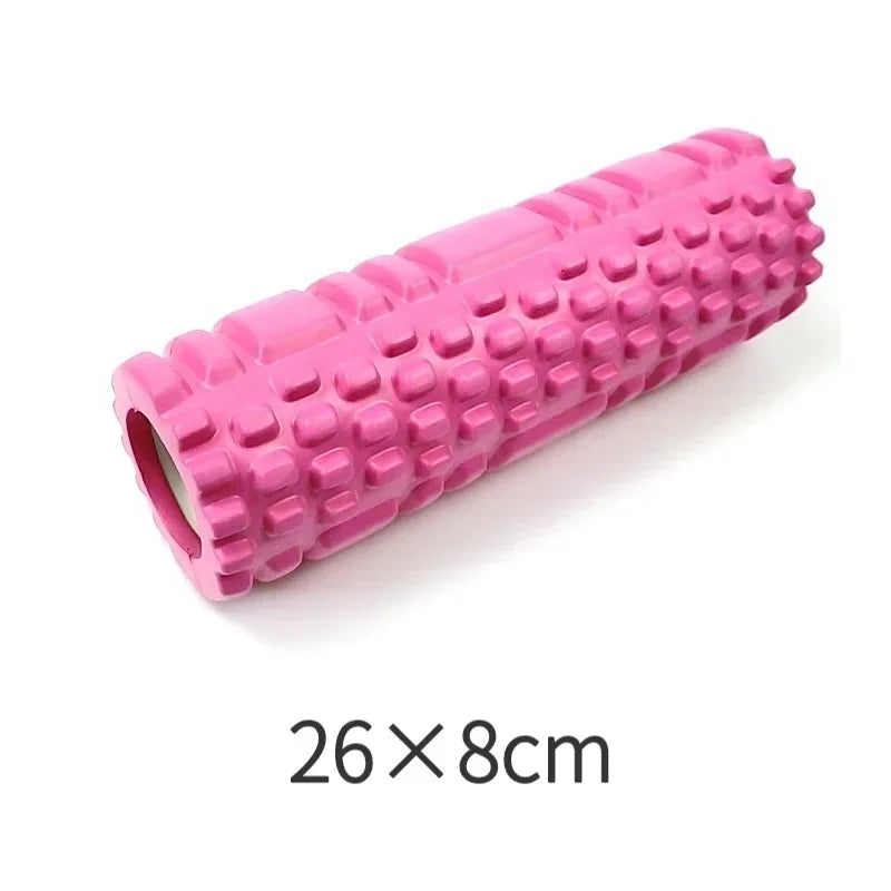 Foam Massage Roller Hollow Yoga Column 26x8cm For Muscle Recovery Physiotherapy