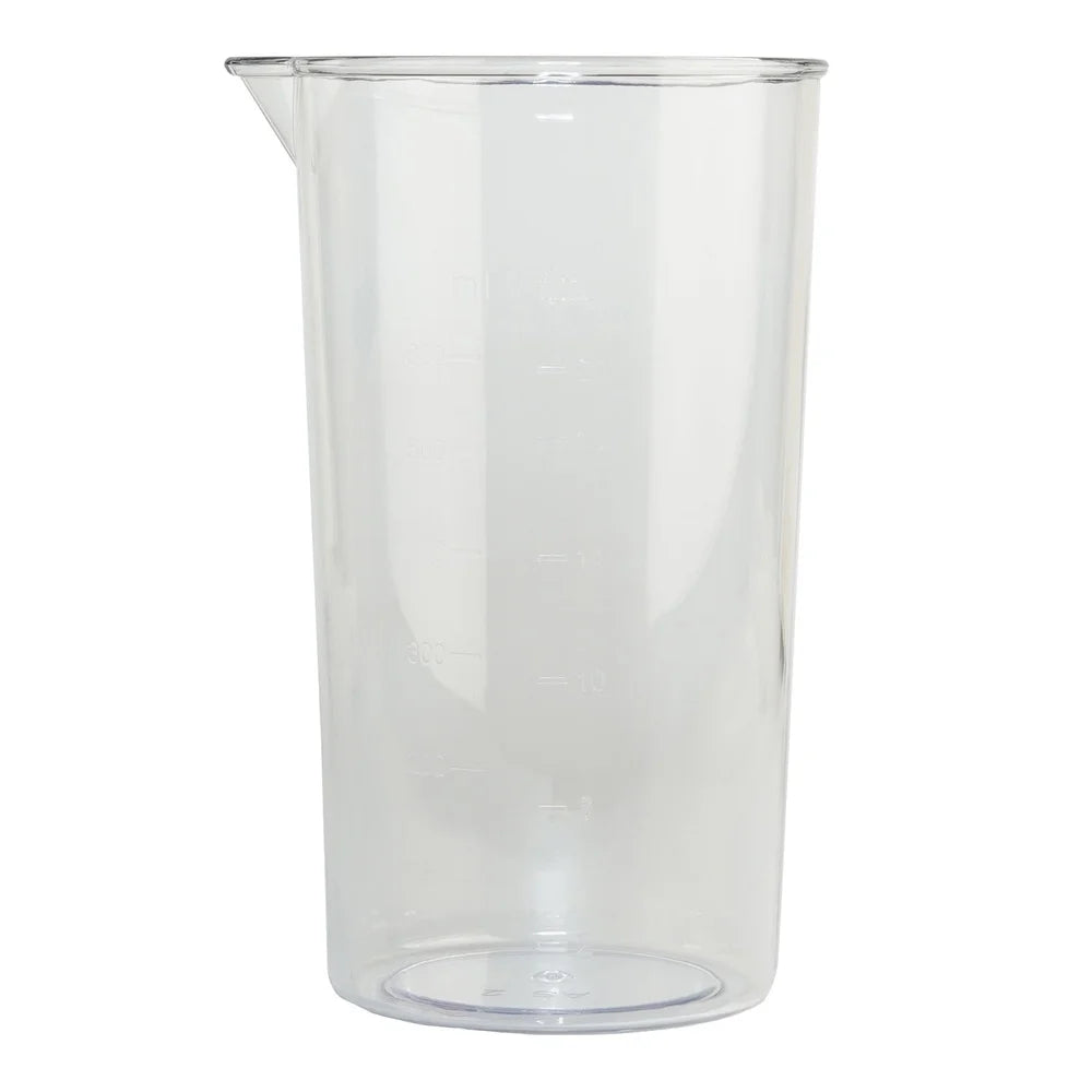 500W 4-in-1 Immersion Blender with Attachments Food Chopper Whisk Beaker 2 Speeds Splash Control Kitchen Tool