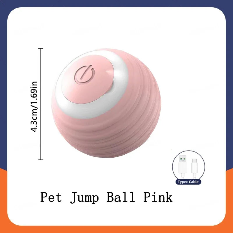 Electronic Interactive Dog Ball Toy USB Moving Ball Bouncing For Puppies