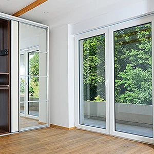 AFDB One Way Window Film Mirror Effect Tint For Home Office Heat Control