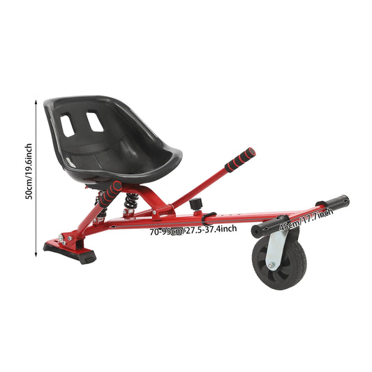 Hoverboard Seat Attachment Balancing Scooter Seat Attachment, Adjustable Hoverboard Seat Attachment
