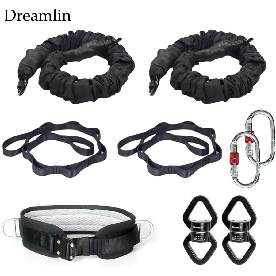 Back Somersault Bungee Trainer for Gymnastics and Taekwondo Martial Arts